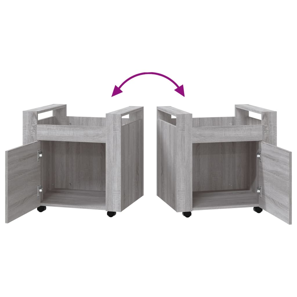8720287221302_g_en_hd_7 vidaXL Desk Trolley Grey Sonoma 60x45x60 cm Engineered Wood - Image 9