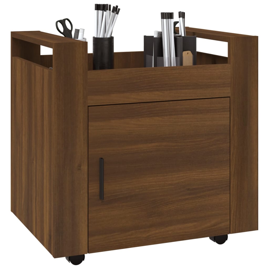 8720287221319_g_en_hd_2 vidaXL Desk Trolley Brown Oak 60x45x60 cm Engineered Wood - Image 4