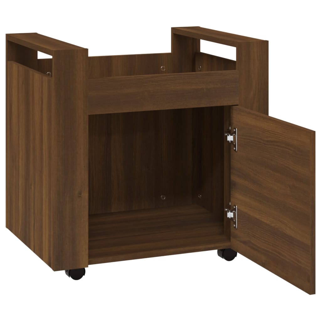 8720287221319_g_en_hd_5 vidaXL Desk Trolley Brown Oak 60x45x60 cm Engineered Wood - Image 7