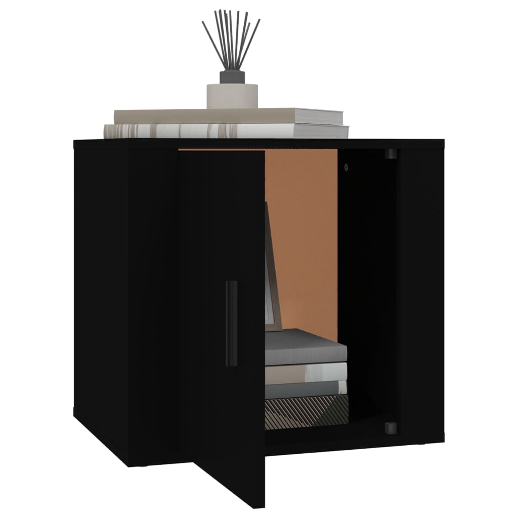 8720287221340_g_en_hd_2 vidaXL Bedside Cabinet Black 50x39x47 cm - Image 4