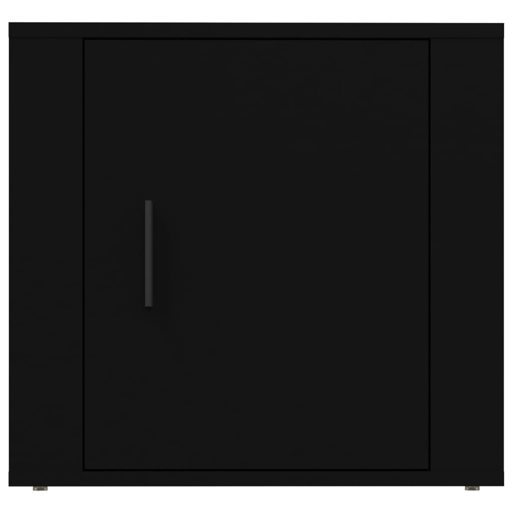 8720287221340_g_en_hd_3 vidaXL Bedside Cabinet Black 50x39x47 cm - Image 5