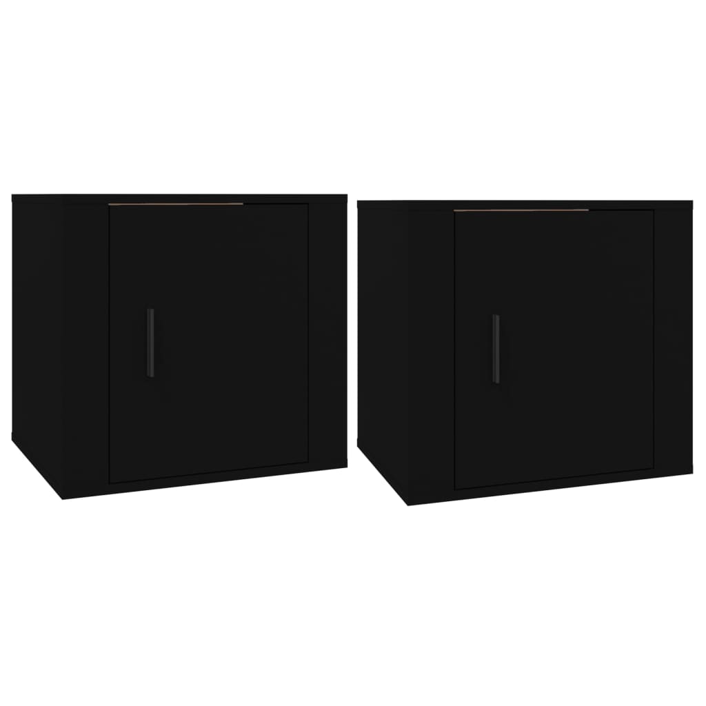 8720287221357_a_en_hd_1 vidaXL Bedside Cabinets 2 pcs Black 50x39x47 cm - Image 2