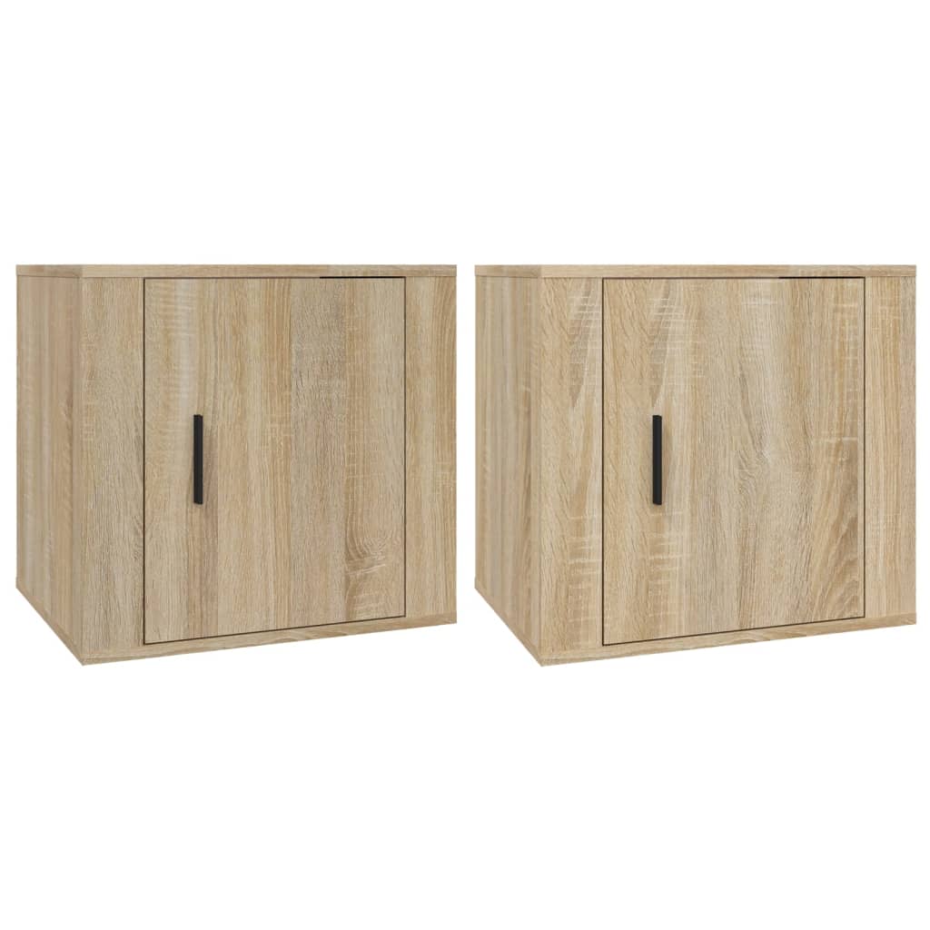 8720287221395_a_en_hd_1 vidaXL Bedside Cabinets 2 pcs Sonoma Oak 50x39x47 cm - Image 2