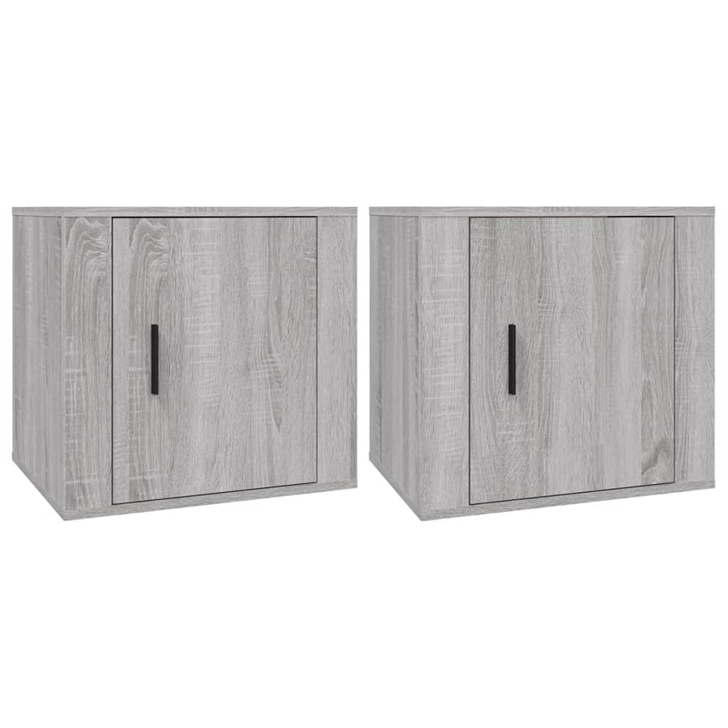 8720287221456_a_en_hd_1 vidaXL Bedside Cabinets 2 pcs Grey Sonoma 50x39x47 cm - Image 2