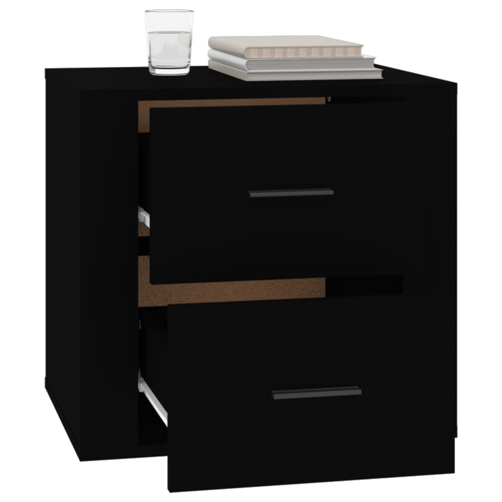 8720287221494_g_en_hd_3 vidaXL Bedside Cabinet Black 50x39x47 cm - Image 5