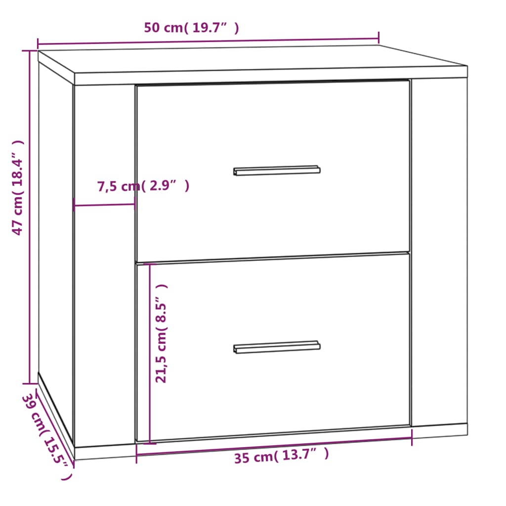 8720287221494_g_en_hd_8 vidaXL Bedside Cabinet Black 50x39x47 cm - Image 10
