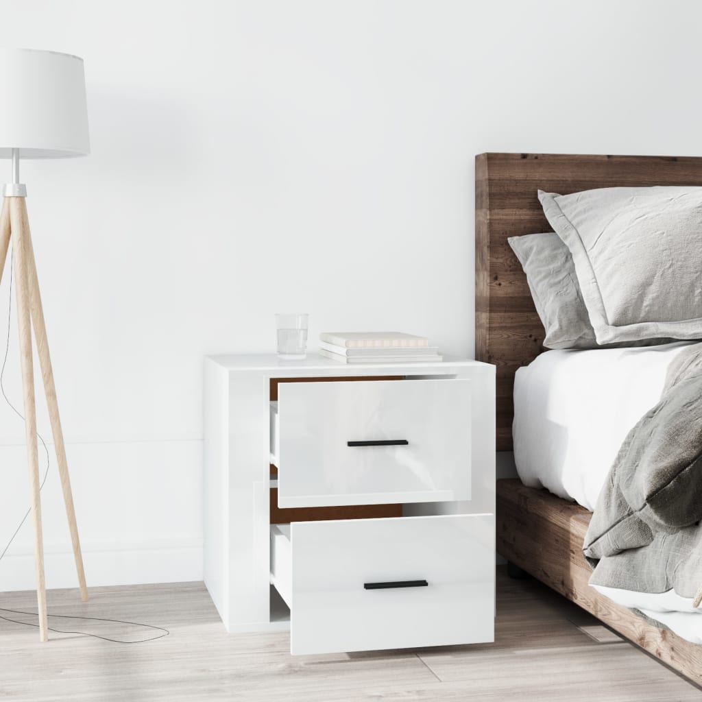 8720287221500_g_en_hd_1 vidaXL Bedside Cabinet High Gloss White 50x39x47 cm - Image 3