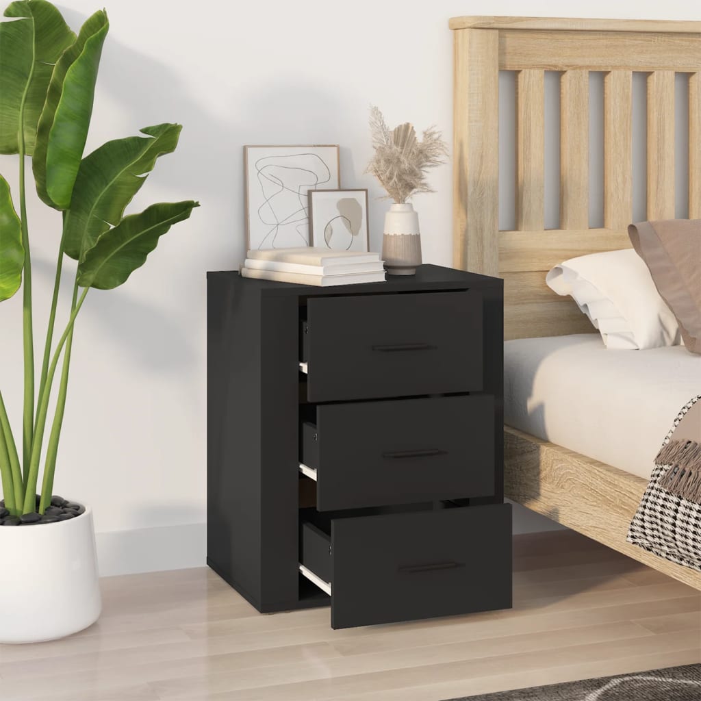 8720287221579_g_en_hd_1 vidaXL Bedside Cabinet Black 50x36x60 cm Engineered Wood - Image 4