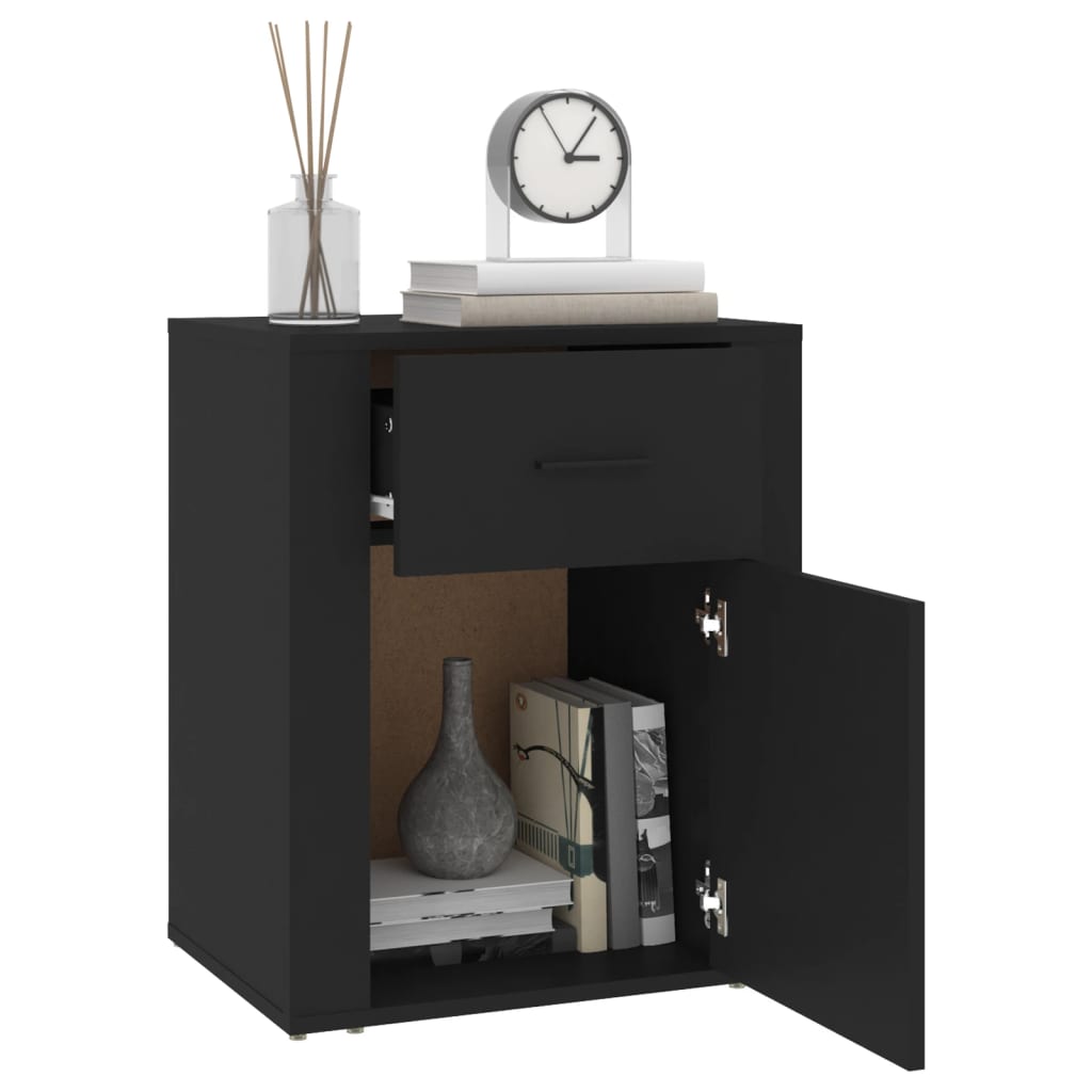 8720287221654_g_en_hd_3 vidaXL Bedside Cabinet Black 50x36x60 cm Engineered Wood - Image 6
