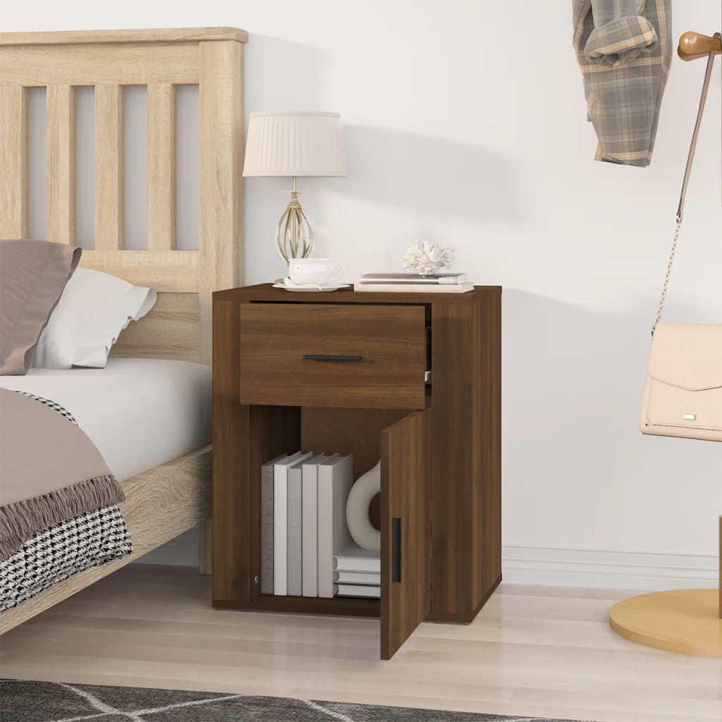 8720287221715_g_en_hd_1 vidaXL Bedside Cabinet Brown Oak 50x36x60 cm Engineered Wood - Image 4