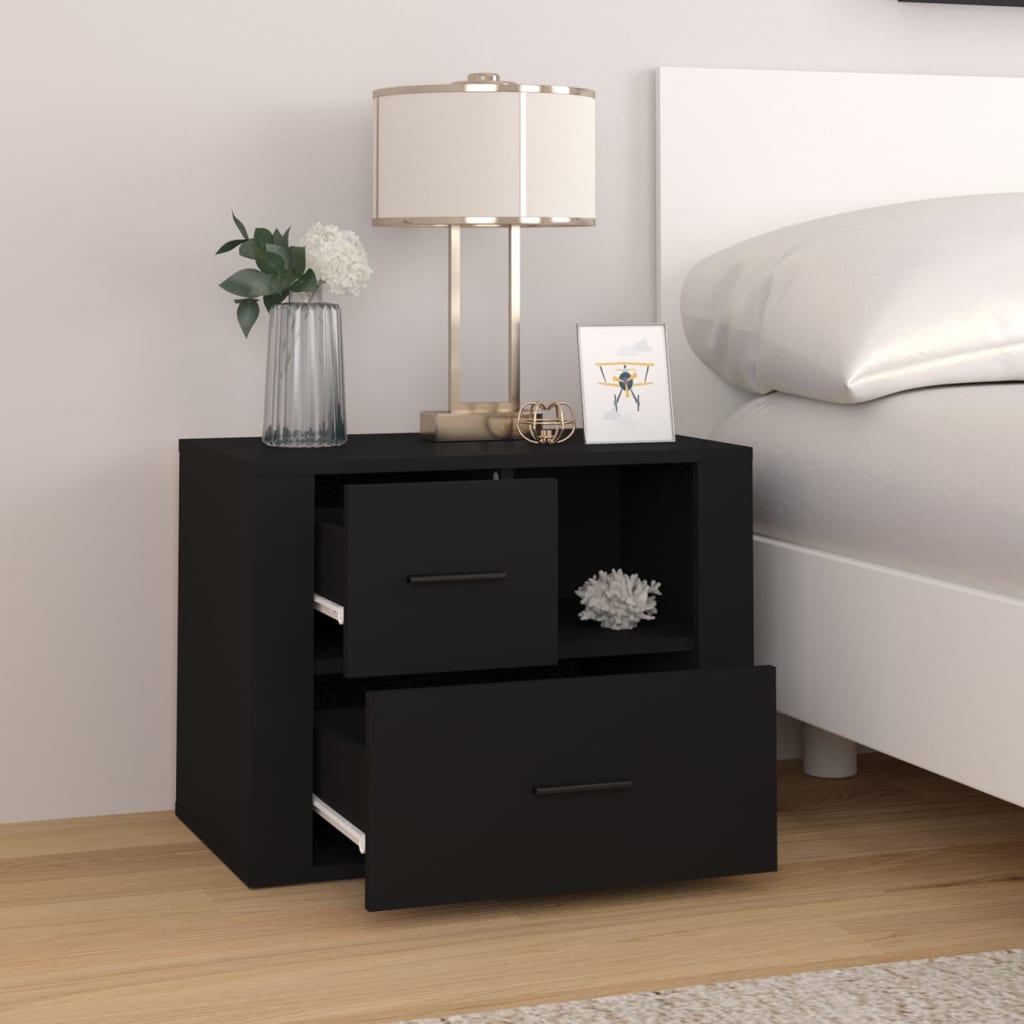8720287221814_g_en_hd_1 vidaXL Bedside Cabinet Black 60x36x45 cm Engineered Wood - Image 4
