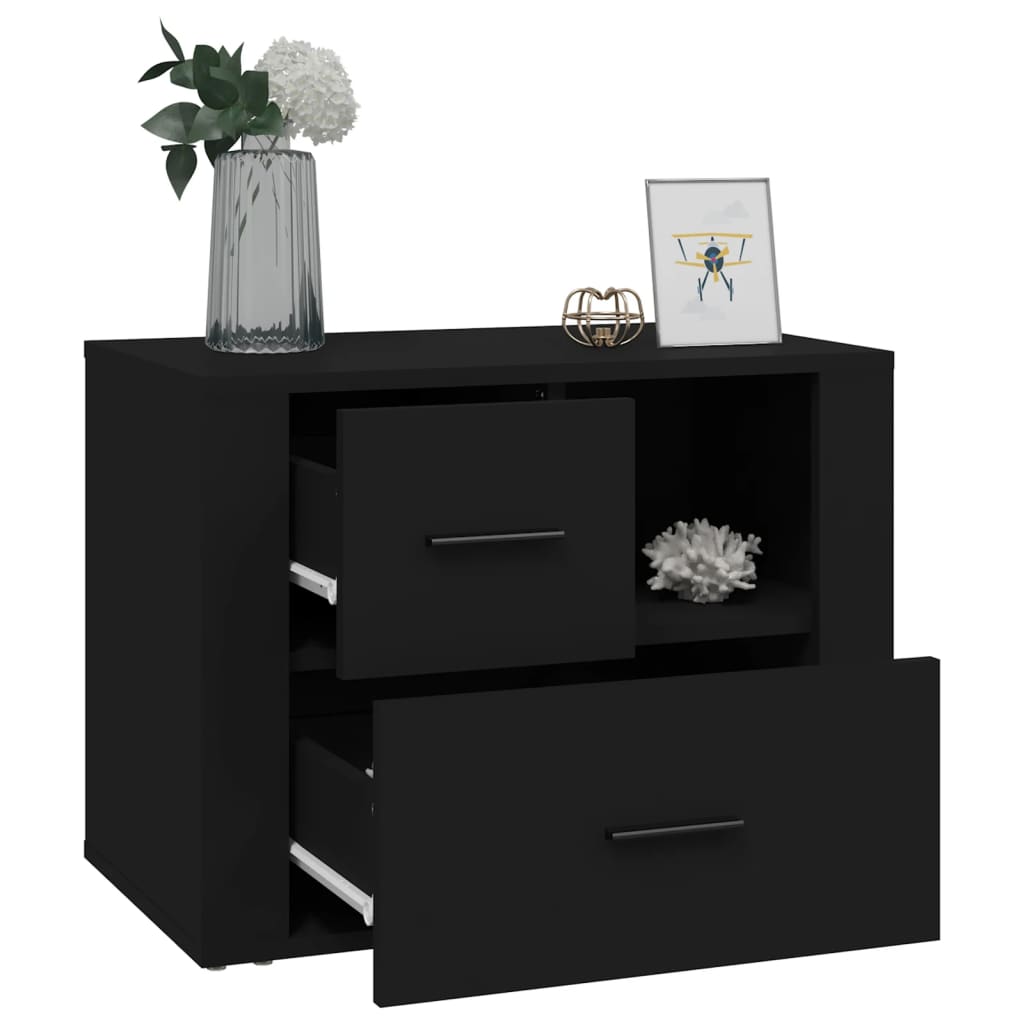 8720287221814_g_en_hd_3 vidaXL Bedside Cabinet Black 60x36x45 cm Engineered Wood - Image 6
