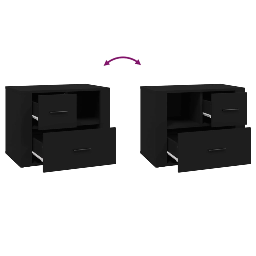 8720287221814_g_en_hd_6 vidaXL Bedside Cabinet Black 60x36x45 cm Engineered Wood - Image 9