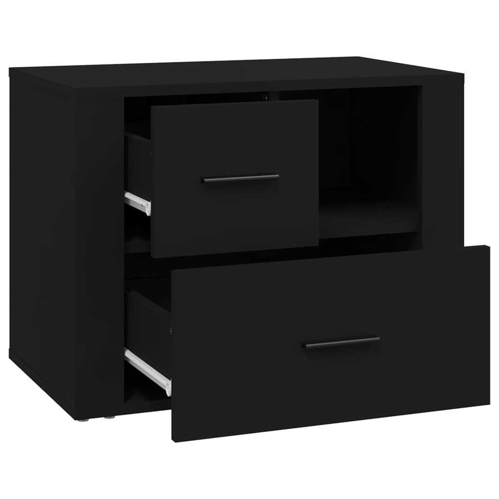 8720287221814_g_en_hd_7 vidaXL Bedside Cabinet Black 60x36x45 cm Engineered Wood - Image 10