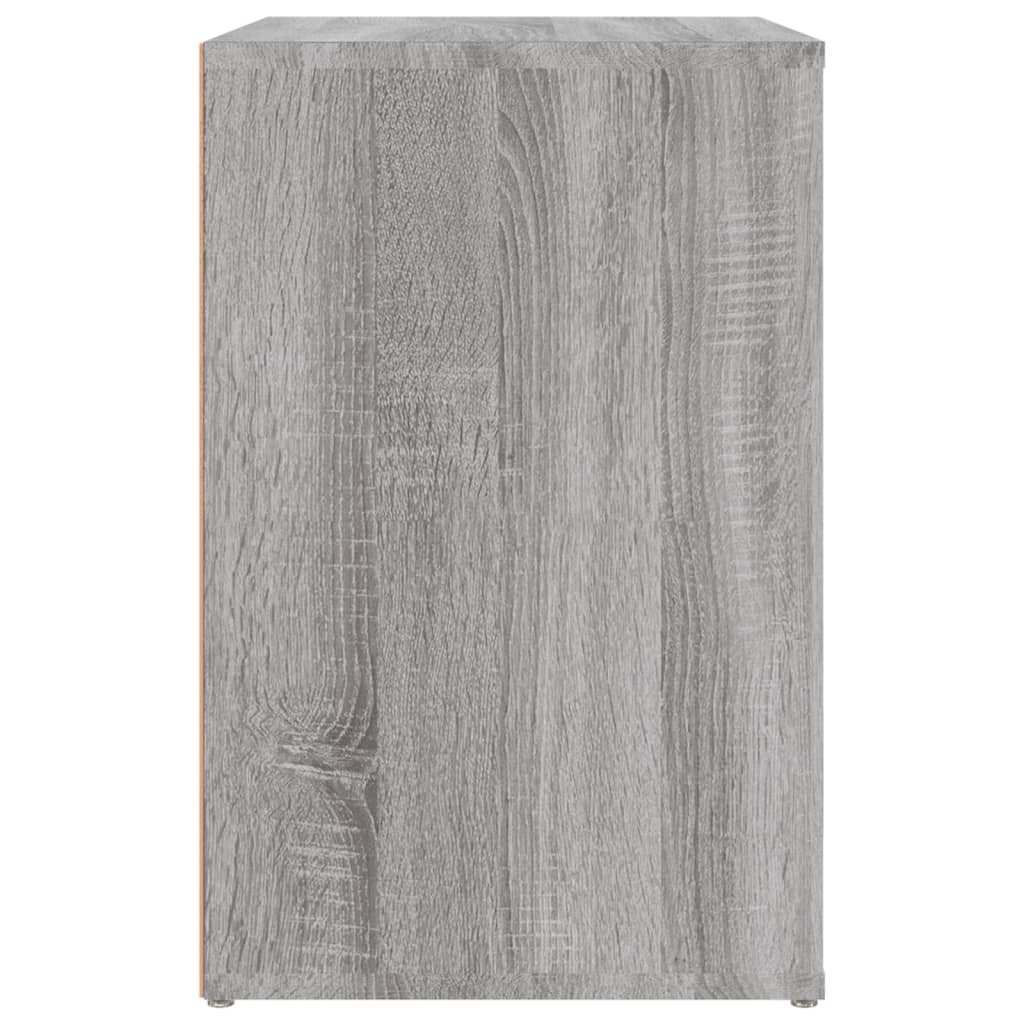 8720287221944_g_en_hd_5 vidaXL Shoe Cabinet Grey Sonoma 130x35x54 cm Engineered Wood - Image 8