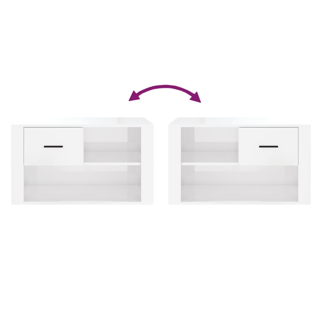 8720287221982_g_en_hd_5 vidaXL Shoe Cabinet High Gloss White 80x35x45 cm Engineered Wood - Image 7