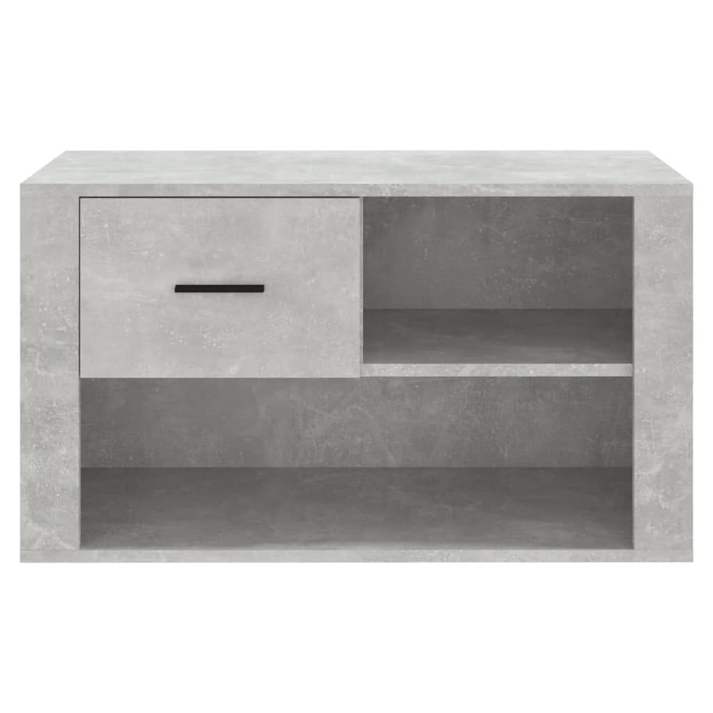 8720287222002_g_en_hd_3 vidaXL Shoe Cabinet Concrete Grey 80x35x45 cm Engineered Wood - Image 5
