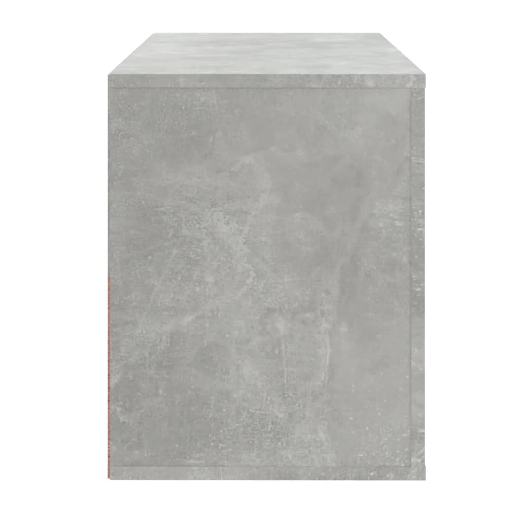 8720287222002_g_en_hd_4 vidaXL Shoe Cabinet Concrete Grey 80x35x45 cm Engineered Wood - Image 6