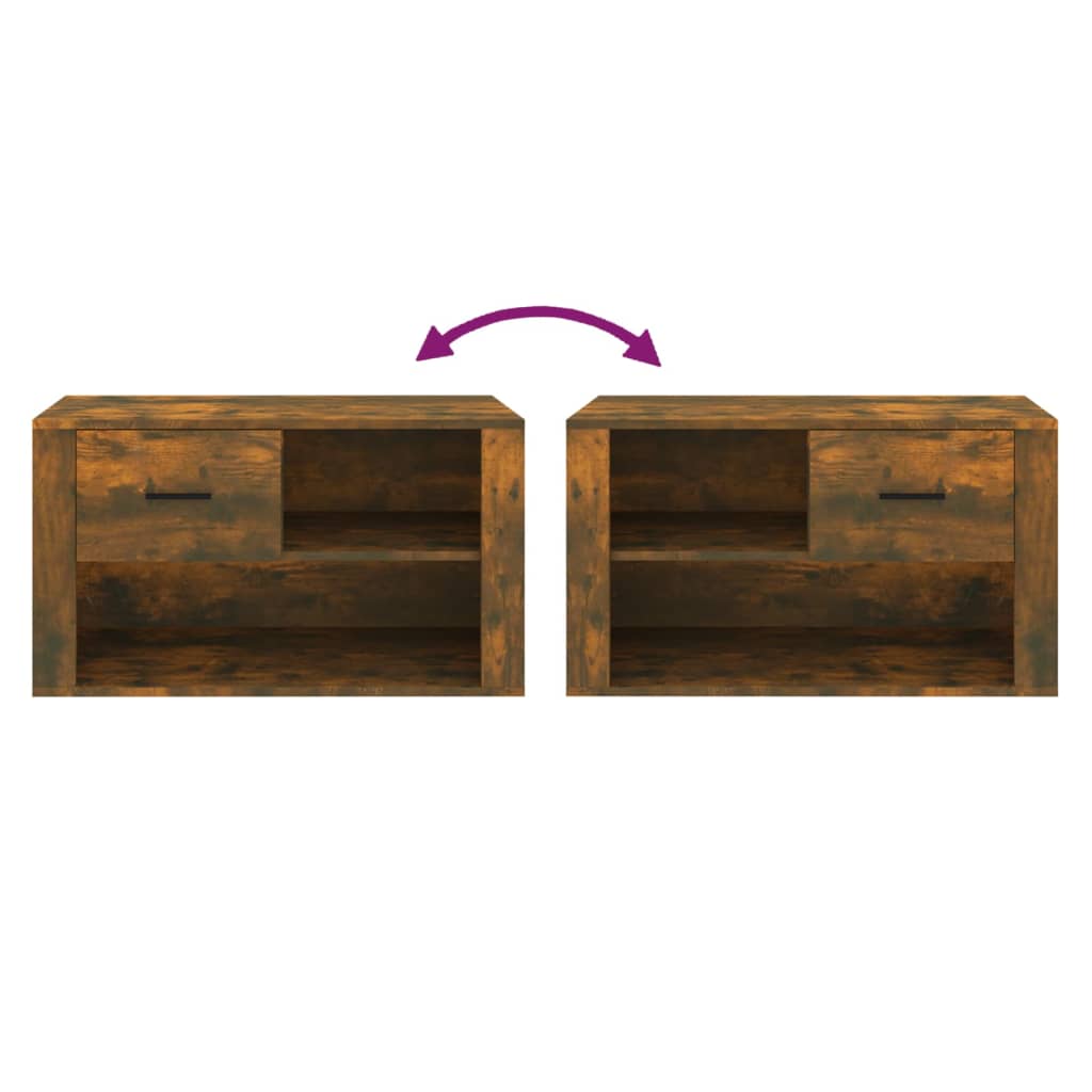 8720287222019_g_en_hd_5 vidaXL Shoe Cabinet Smoked Oak 80x35x45 cm Engineered Wood - Image 7