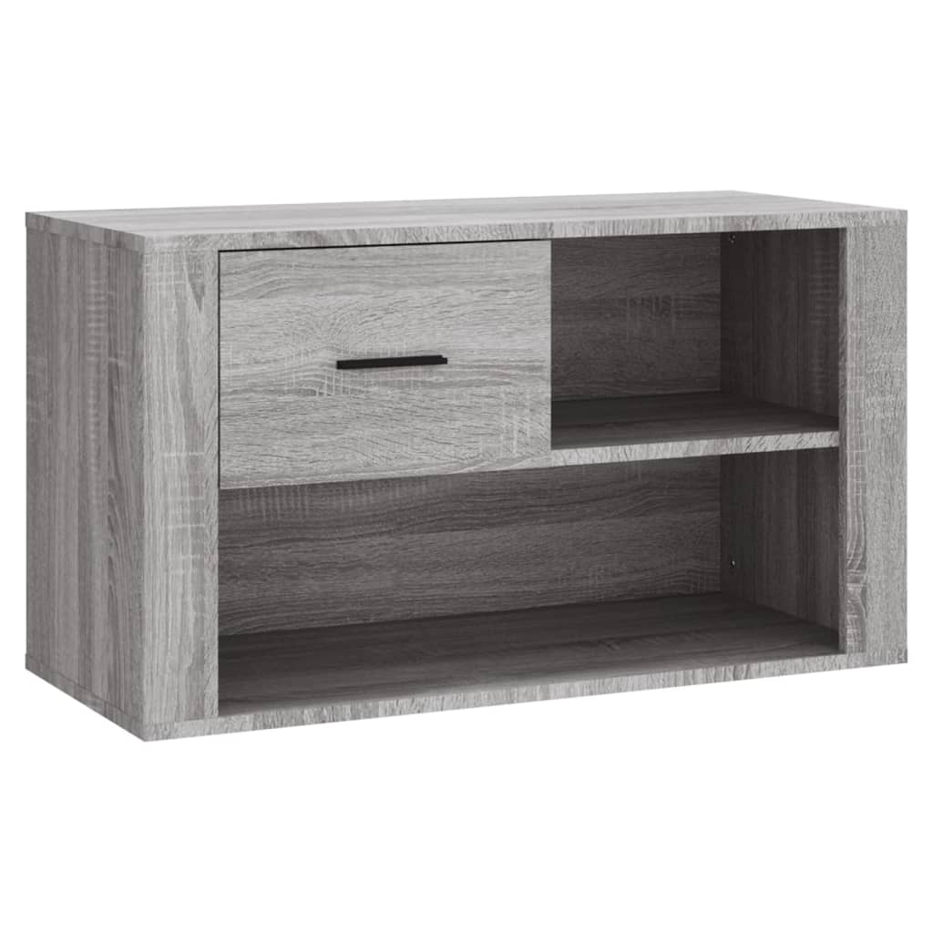 8720287222026_a_en_hd_1 vidaXL Shoe Cabinet Grey Sonoma 80x35x45 cm Engineered Wood - Image 2