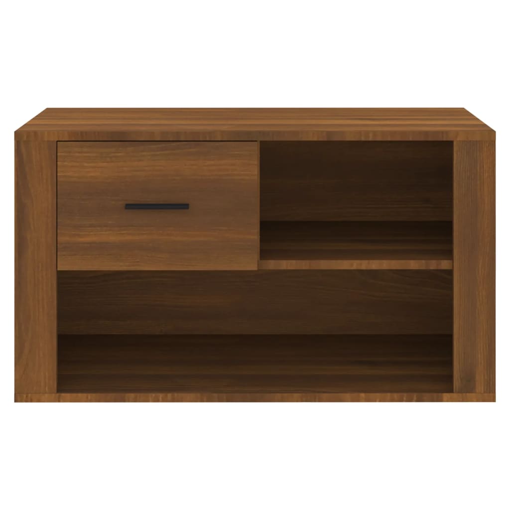 8720287222033_g_en_hd_3 vidaXL Shoe Cabinet Brown Oak 80x35x45 cm Engineered Wood - Image 5