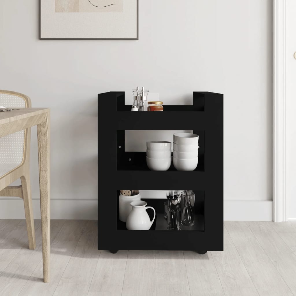 8720287222217_g_en_hd_1 vidaXL Kitchen Trolley Black 60x45x80 cm Engineered Wood - Image 3