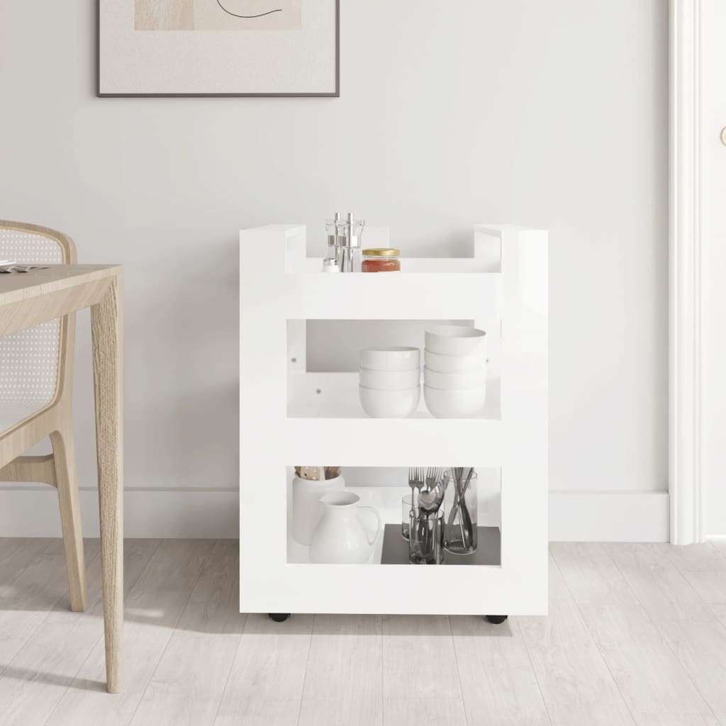 8720287222224_g_en_hd_1 vidaXL Kitchen Trolley High Gloss White 60x45x80 cm Engineered Wood - Image 3