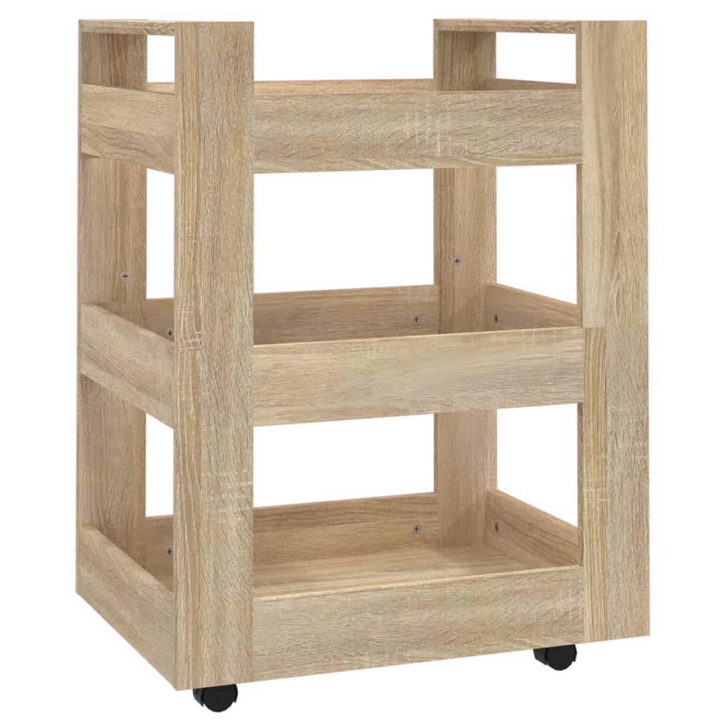 8720287222231_a_en_hd_1 vidaXL Kitchen Trolley Sonoma Oak 60x45x80 cm Engineered Wood - Image 2