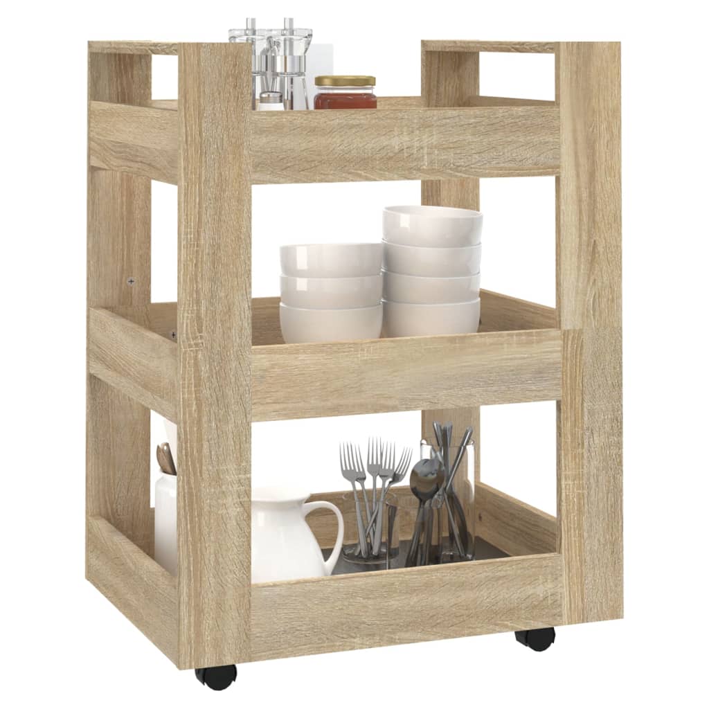 8720287222231_g_en_hd_2 vidaXL Kitchen Trolley Sonoma Oak 60x45x80 cm Engineered Wood - Image 4