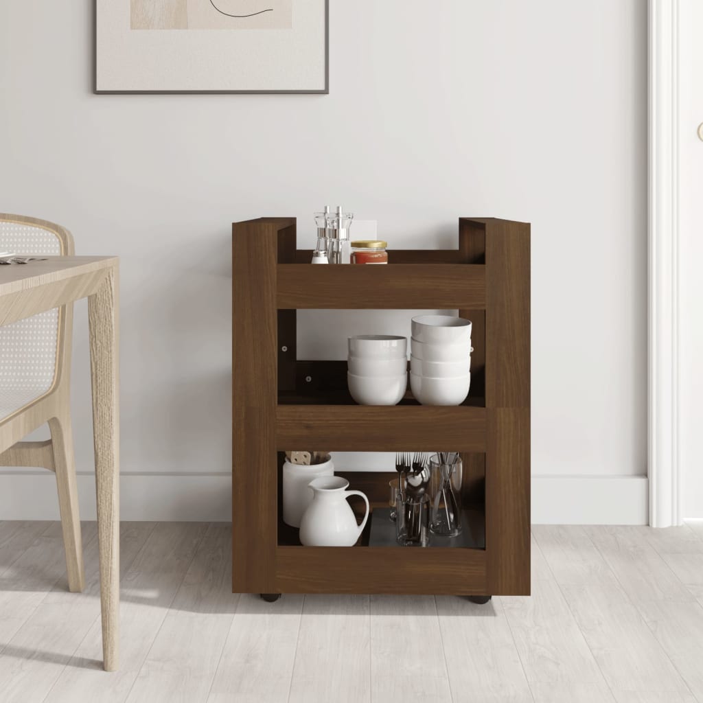8720287222279_g_en_hd_1 vidaXL Kitchen Trolley Brown Oak 60x45x80 cm Engineered Wood - Image 3