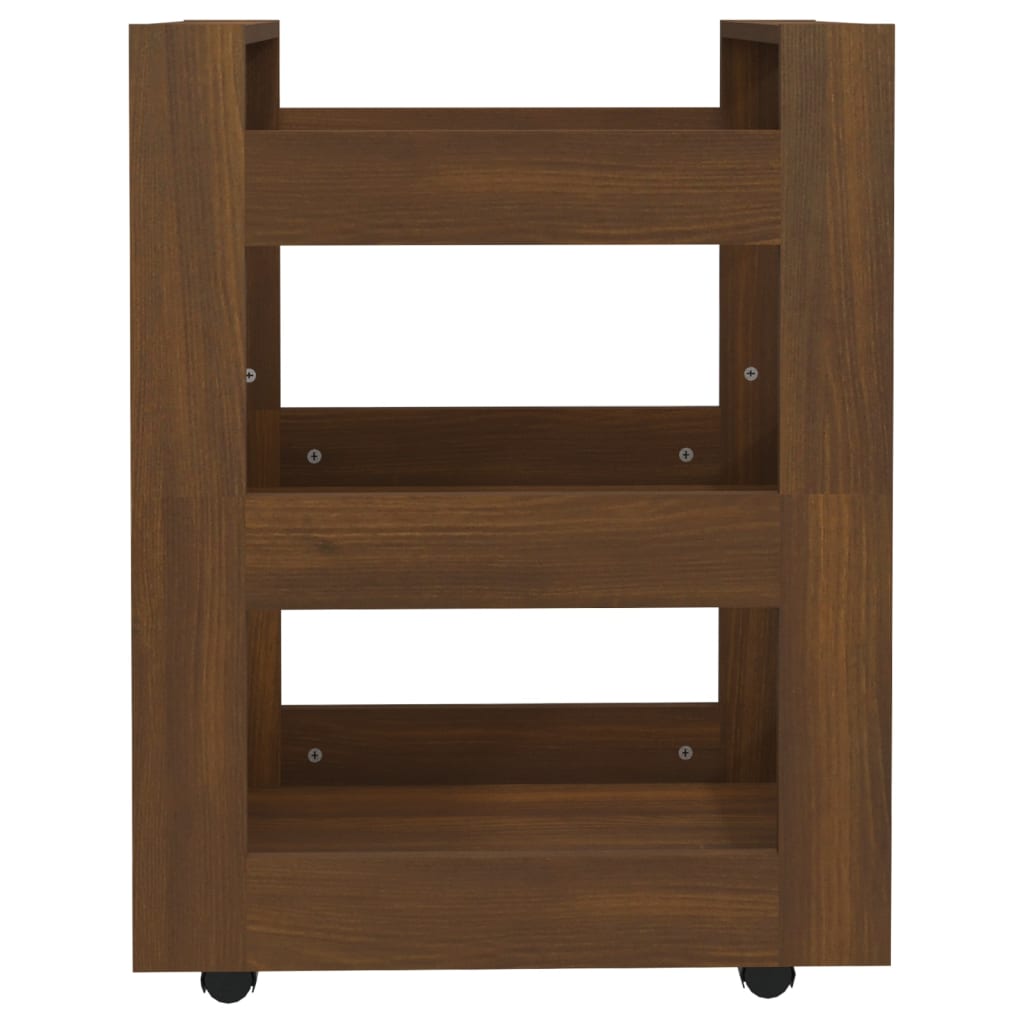 8720287222279_g_en_hd_3 vidaXL Kitchen Trolley Brown Oak 60x45x80 cm Engineered Wood - Image 5