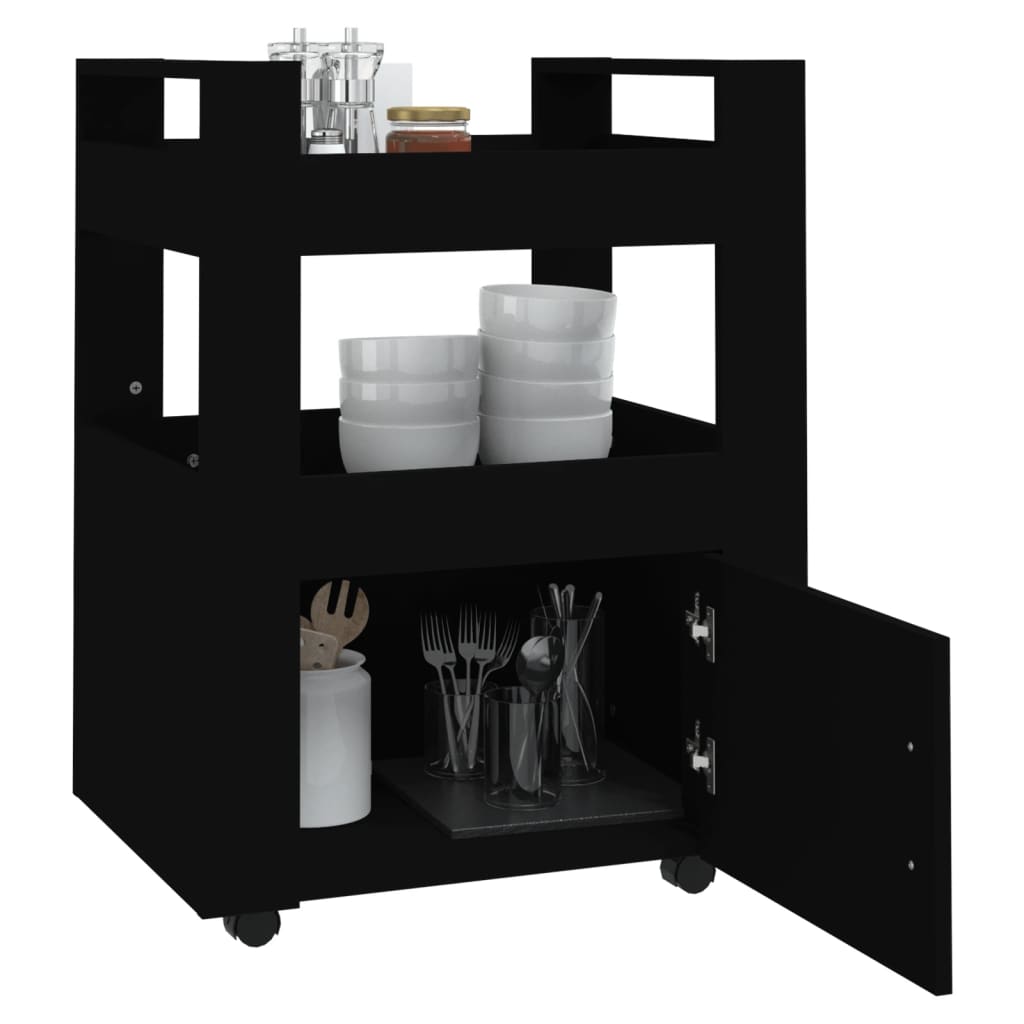 8720287222293_g_en_hd_2 vidaXL Kitchen Trolley Black 60x45x80 cm Engineered Wood - Image 4