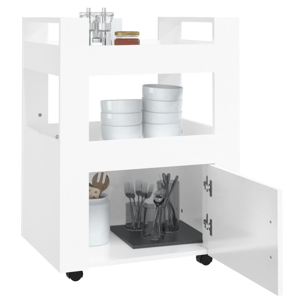 8720287222309_g_en_hd_2 vidaXL Kitchen Trolley High Gloss White 60x45x80 cm Engineered Wood - Image 4