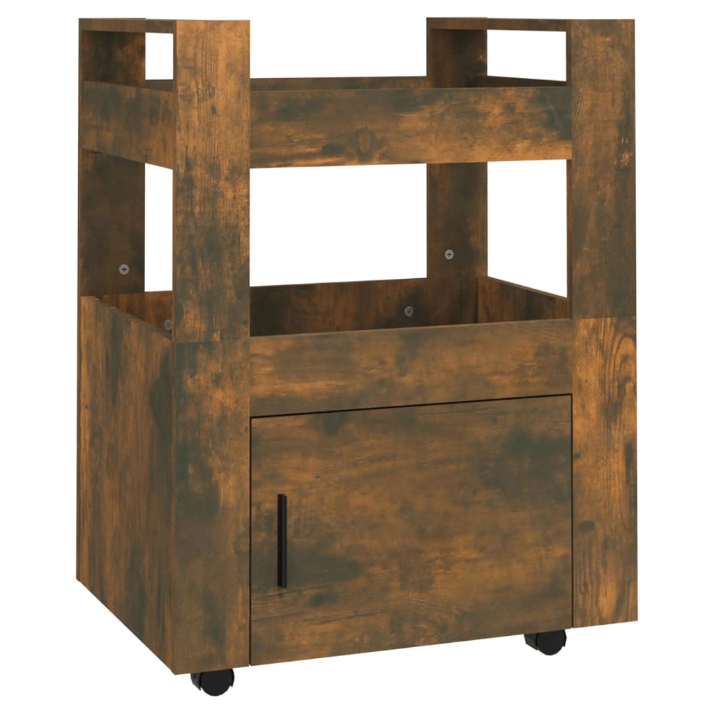 8720287222330_a_en_hd_1 vidaXL Kitchen Trolley Smoked Oak 60x45x80 cm Engineered Wood - Image 2