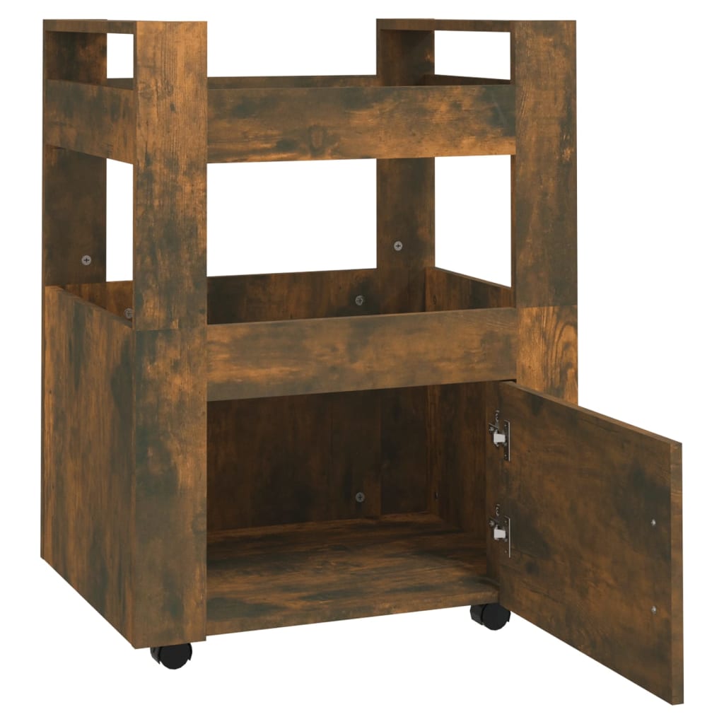 8720287222330_g_en_hd_4 vidaXL Kitchen Trolley Smoked Oak 60x45x80 cm Engineered Wood - Image 6