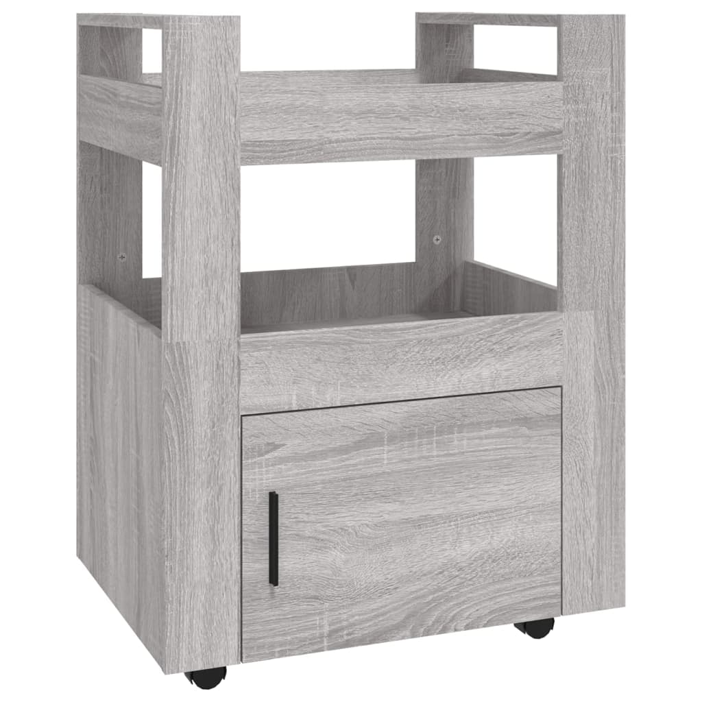 8720287222347_a_en_hd_1 vidaXL Kitchen Trolley Grey Sonoma 60x45x80 cm Engineered Wood - Image 2