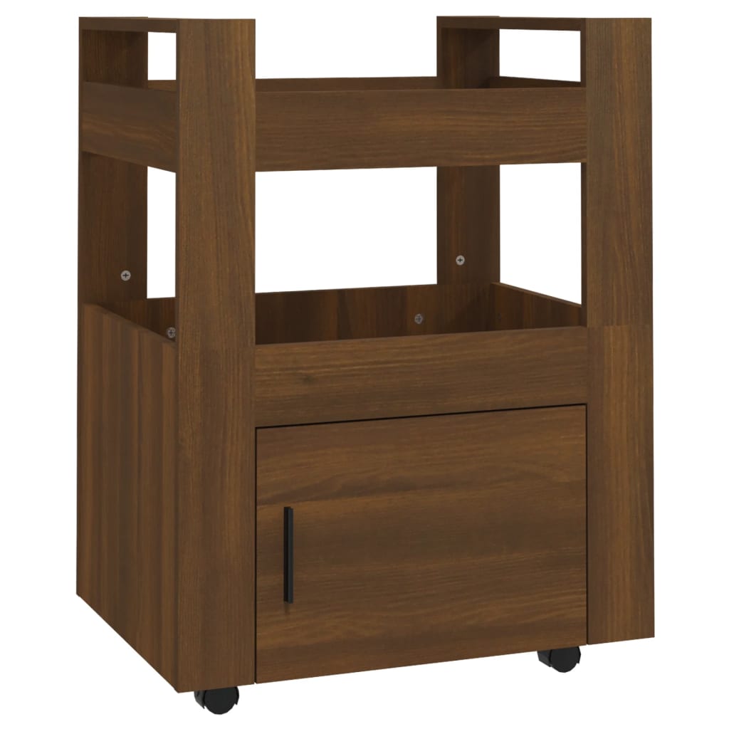 8720287222354_a_en_hd_1 vidaXL Kitchen Trolley Brown Oak 60x45x80 cm Engineered Wood - Image 2