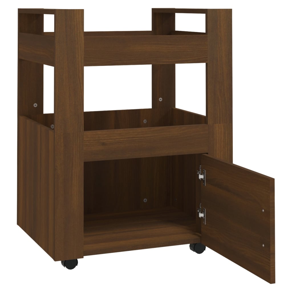 8720287222354_g_en_hd_4 vidaXL Kitchen Trolley Brown Oak 60x45x80 cm Engineered Wood - Image 6
