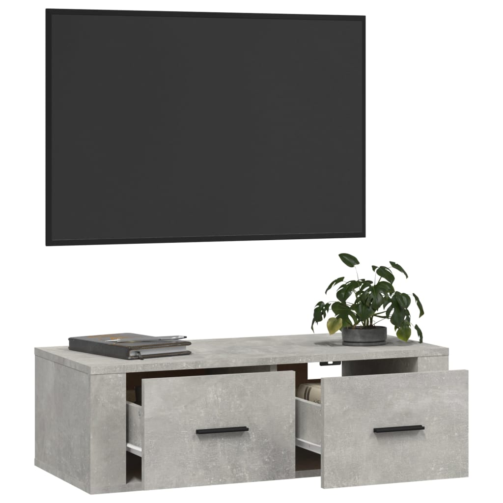 8720287222408_g_en_hd_3 vidaXL Hanging TV Cabinet Concrete Grey 80x36x25 cm Engineered Wood - Image 5
