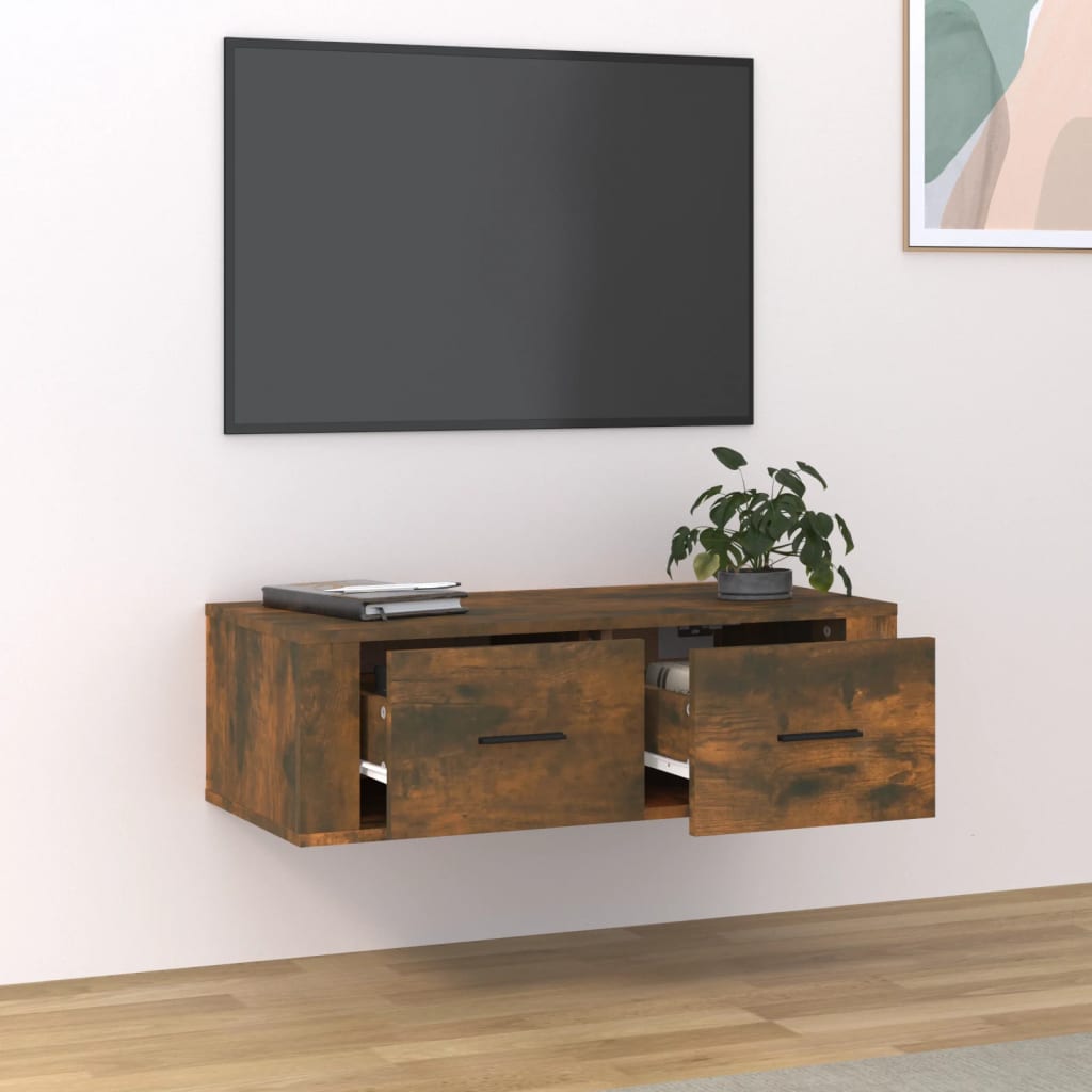 8720287222415_g_en_hd_1 vidaXL Hanging TV Cabinet Smoked Oak 80x36x25 cm Engineered Wood - Image 3