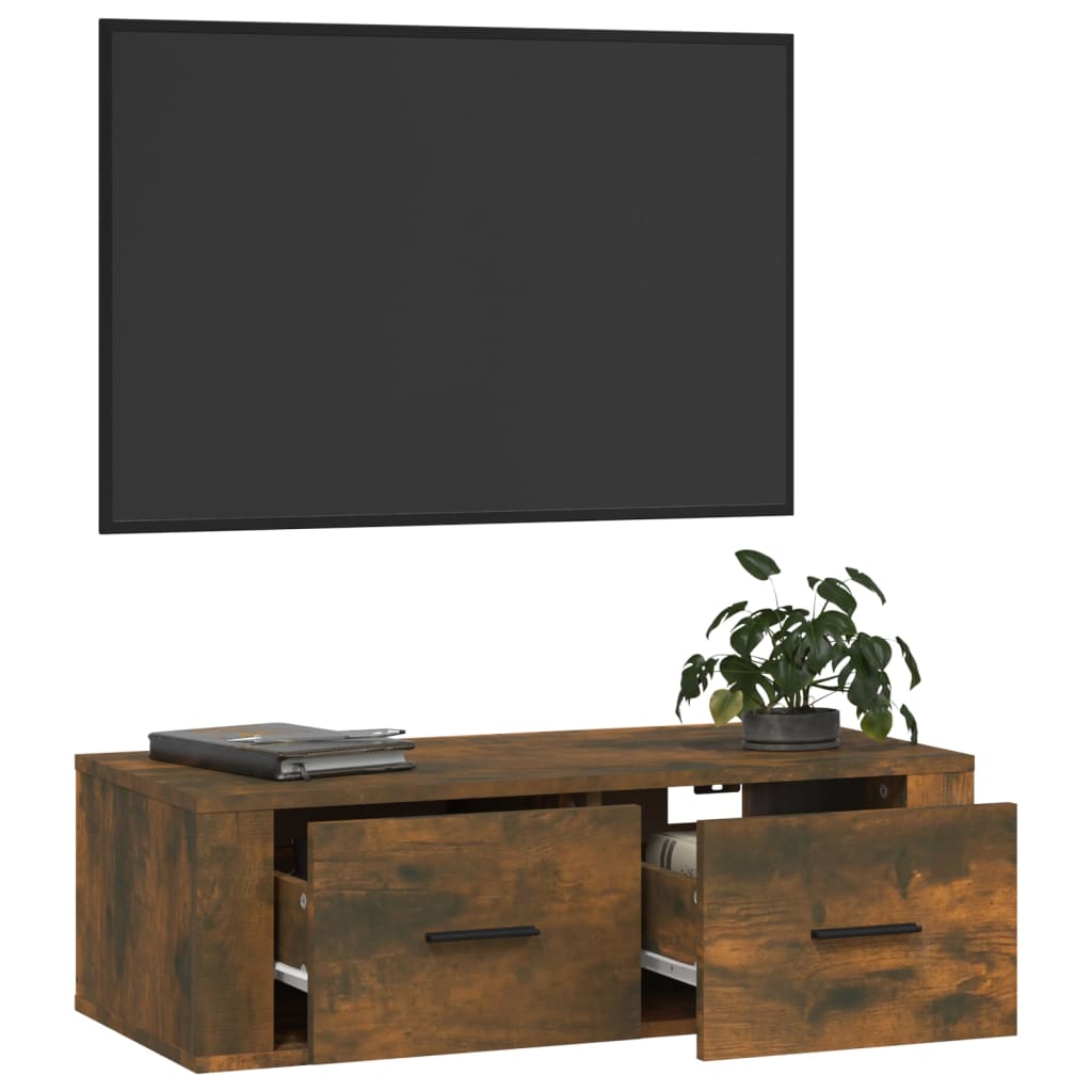 8720287222415_g_en_hd_3 vidaXL Hanging TV Cabinet Smoked Oak 80x36x25 cm Engineered Wood - Image 5