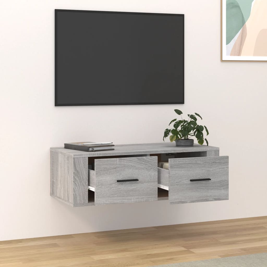 8720287222422_g_en_hd_1 vidaXL Hanging TV Cabinet Grey Sonoma 80x36x25 cm Engineered Wood - Image 3