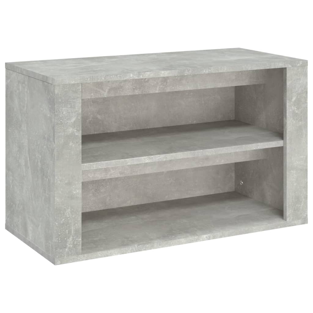 8720287223047_a_en_hd_1 vidaXL Shoe Rack Concrete Grey 75x35x45 cm Engineered Wood - Image 2