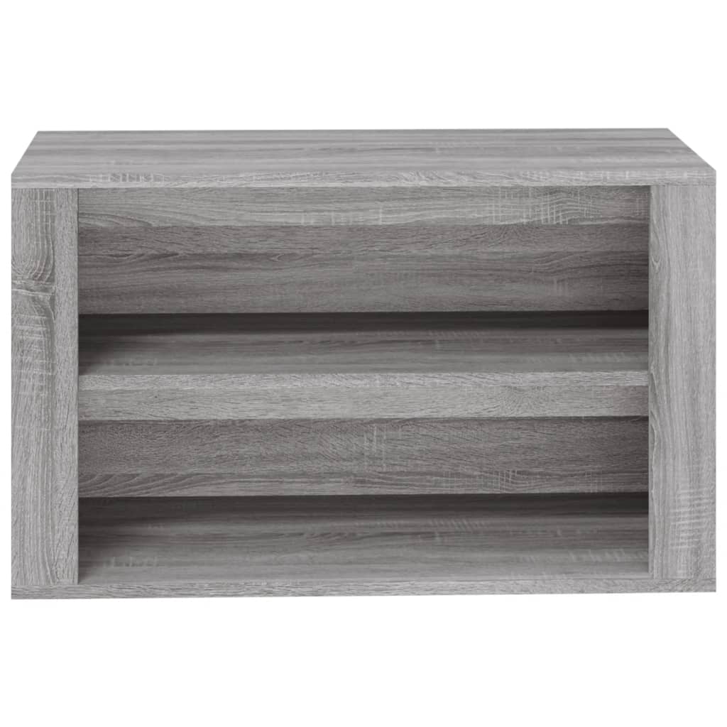 8720287223061_g_en_hd_3 vidaXL Shoe Rack Grey Sonoma 75x35x45 cm Engineered Wood - Image 5