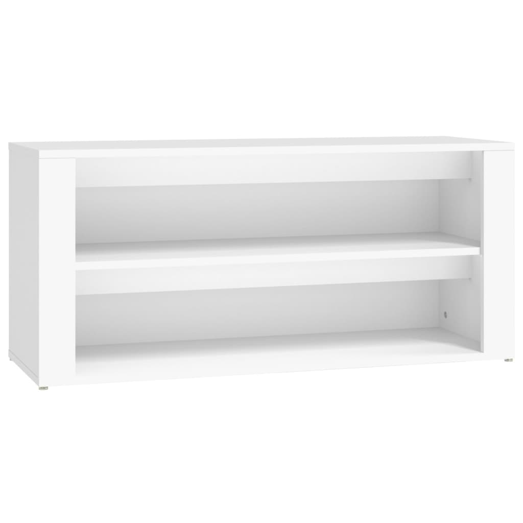 8720287223085_a_en_hd_1 vidaXL Shoe Rack White 100x35x45 cm Engineered Wood - Image 2