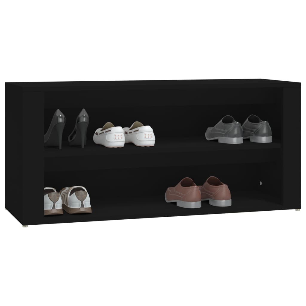8720287223092_g_en_hd_2 vidaXL Shoe Rack Black 100x35x45 cm Engineered Wood - Image 4