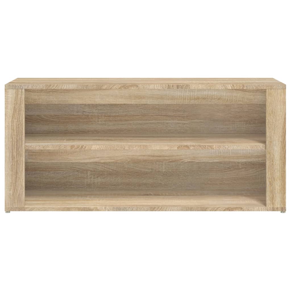 8720287223115_g_en_hd_3 vidaXL Shoe Rack Sonoma Oak 100x35x45 cm Engineered Wood - Image 5