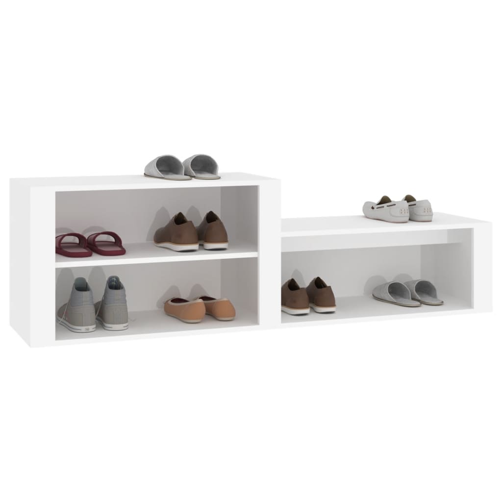 8720287223160_g_en_hd_2 vidaXL Shoe Cabinet White 150x35x45 cm Engineered Wood - Image 4