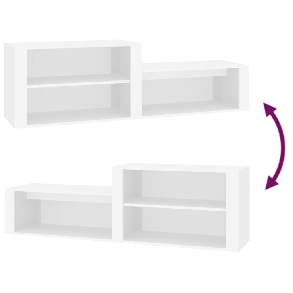 8720287223160_g_en_hd_5 vidaXL Shoe Cabinet White 150x35x45 cm Engineered Wood - Image 7