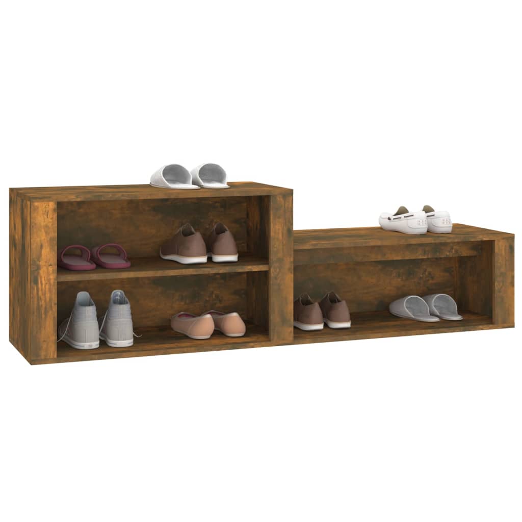 8720287223214_g_en_hd_2 vidaXL Shoe Cabinet Smoked Oak 150x35x45 cm Engineered Wood - Image 4